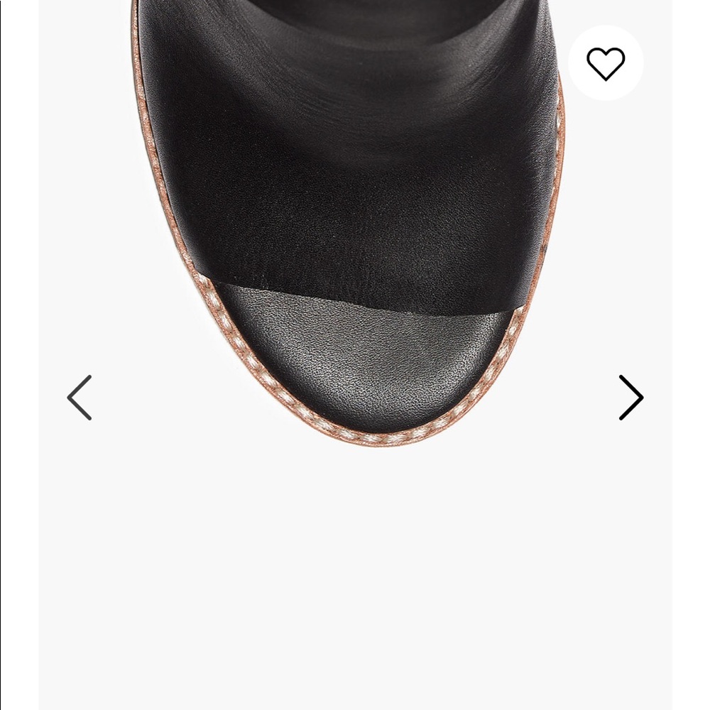 NEW • Madewell • The Riley Convertible Mule Black - Picture 3 of 9